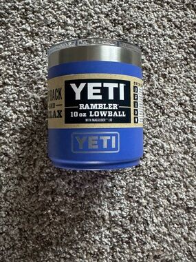 New! Ultramarine Violet Yeti Rambler 10 oz Lowball